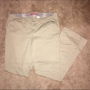 Khaki pants