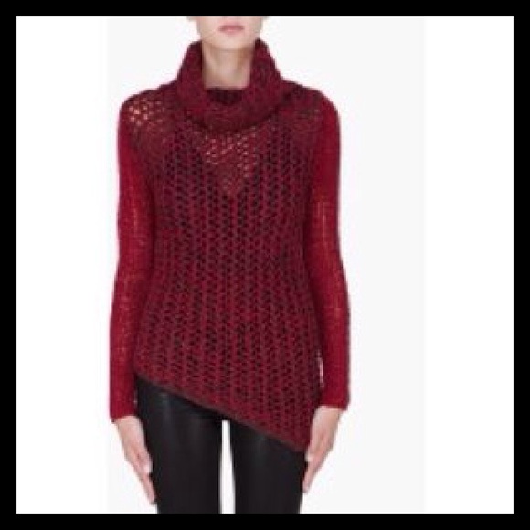 Helmut Lang  Handknit Turtleneck sweater