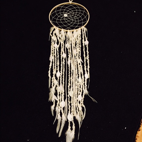 Dreamy cream dreamcatcher