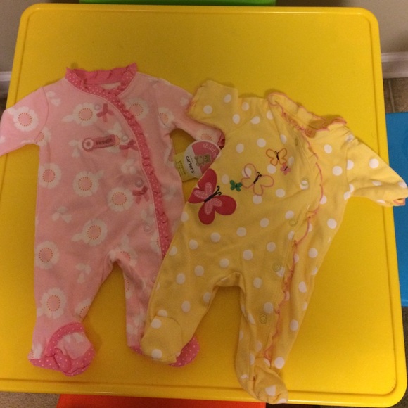 Two Preemie outfits! One still has tags!