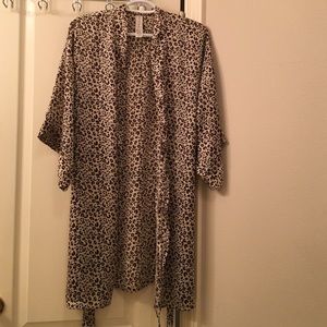 Cheetah robe