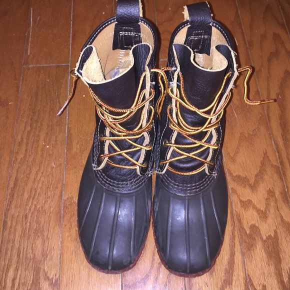 Women's Bean Duck Boots by L.L.Bean®, Bison 8"