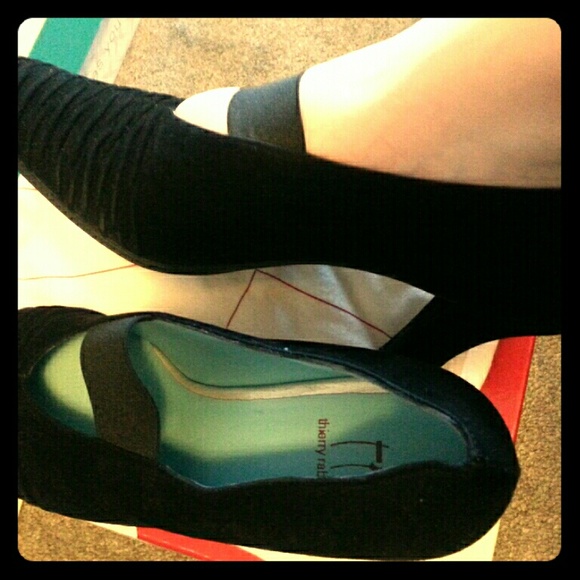 Suede heels