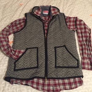 herringbone vest only