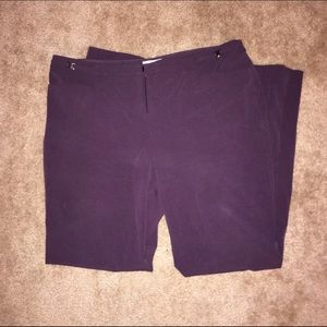Plum New York & Company dress pants
