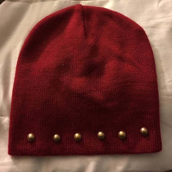Red beanie