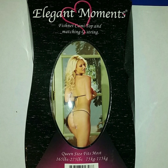 Fishnet Cami Top & Matching G-string - Picture 2 of 2