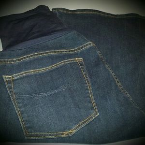 Gap maternity  denim jeans size 31/12L sexy boot