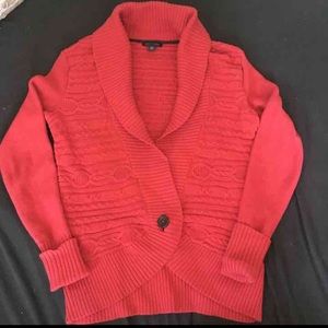 Red Tommy Hilfiger Sweater - size small