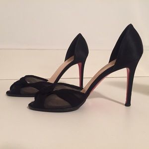 Christian Louboutin black heels