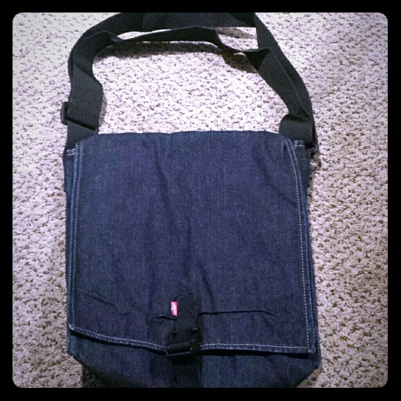 Jean computer/ satchel bag