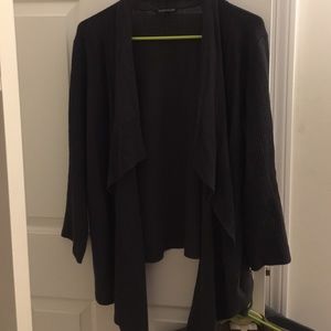 Beautiful drape front cardigan from Eileen Fisher