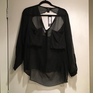Silk David Lerner Blouse