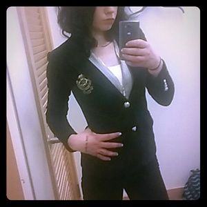 Polo Ralph Lauren embossed blazer