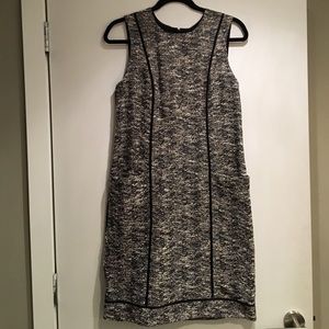 Adam Lippes tweed shift dress