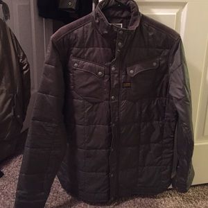 G star jacket/ heavy shirt.