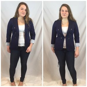 Banana Republic Navy Blazer