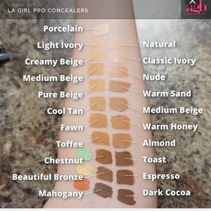 Any 3 for $13 LA GIRL PEO CONCEALERS