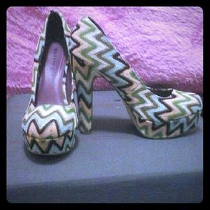 Zig Zag print Stilettos