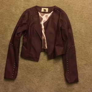 Buckle Daytrip Faux Leather Jacket