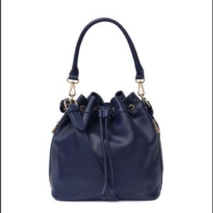 Ora Delaphine brand new Claire Bucket Bag in navy