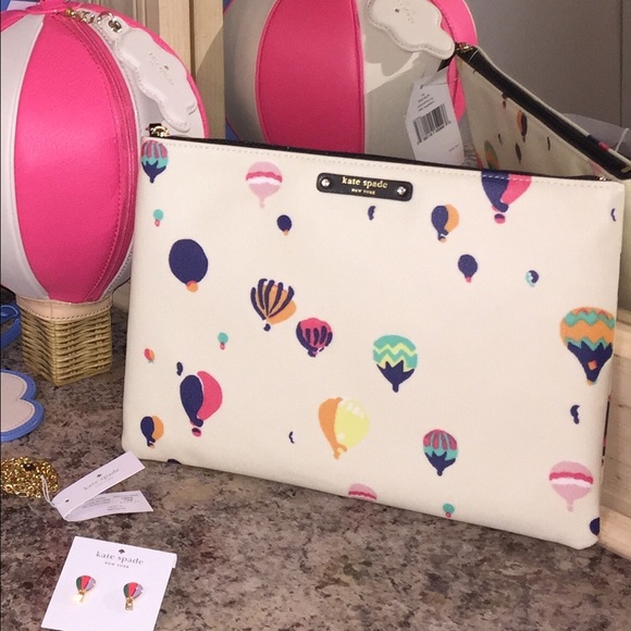 kate spade Handbags - BUNDLED 🆕 Kate Spade Get Carried Away Clutch