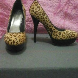 Cheetah print Stiletto