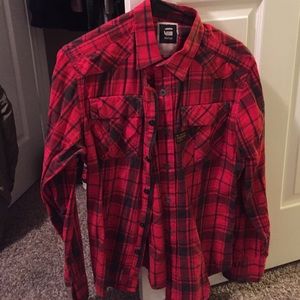 G star button/zip up.