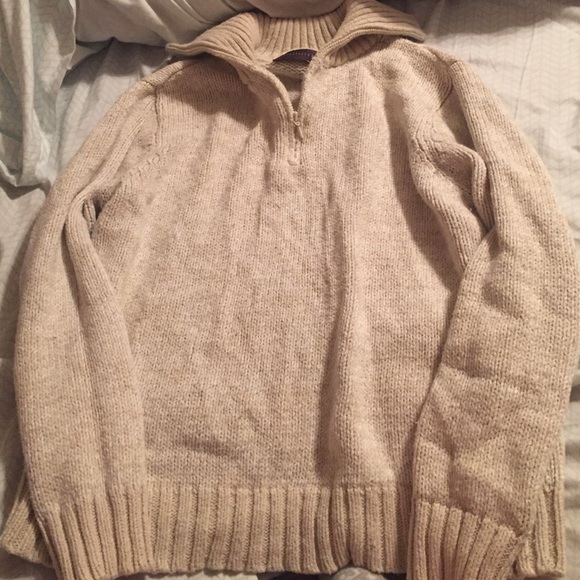 Tan sweater