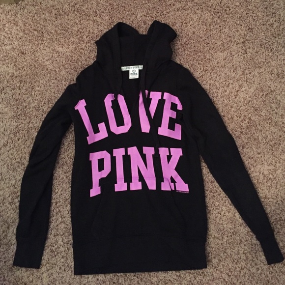 Women's Victoria Secret V Neck Hoodie