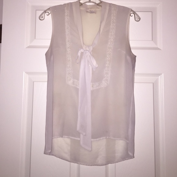 White Lacey Top from UrbanOutfitters