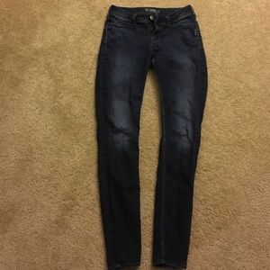 Silver Skinny Jegging