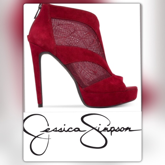 "JESSICA SIMPSON" Adaway Platform Bootie