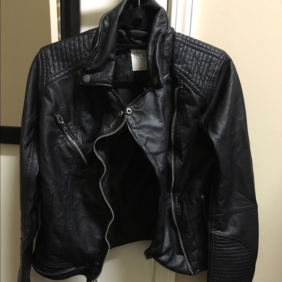 Faux leather jacket