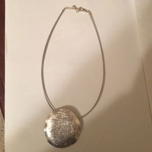 Silver necklace