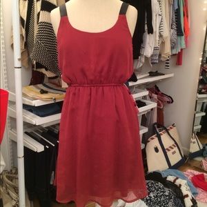 Red sundress
