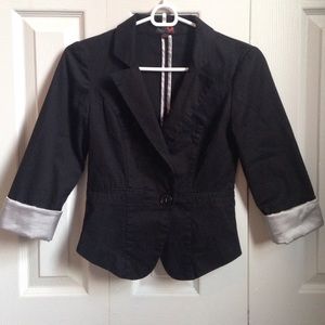 Guess black blazer