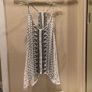 Urban Outfitters black and white pattern top