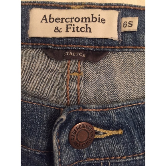 Abercrombie & Fitch stretch denim sz6 - Picture 2 of 4