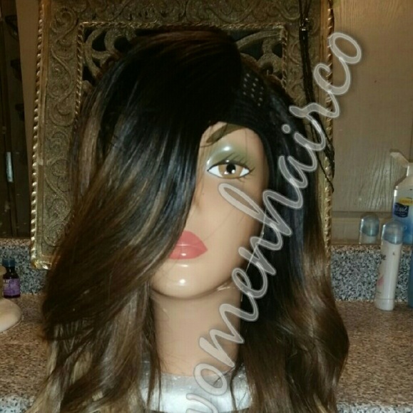Brazilian body wave u part wig mixed colors mixed - Picture 1 of 6