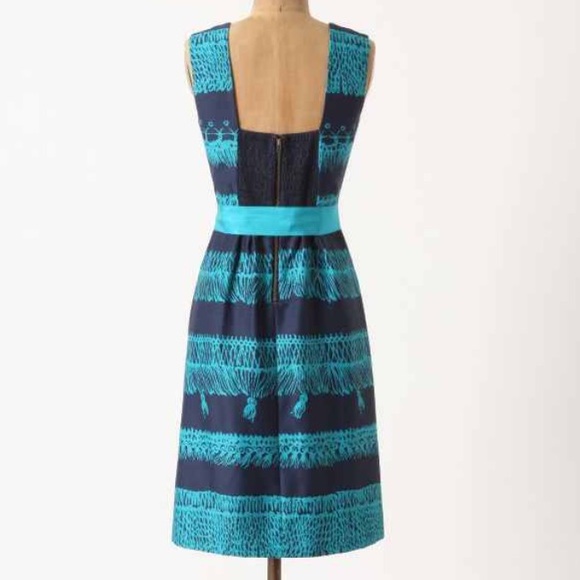 {Anthropologie} Traced Trimmings Dress - Picture 2 of 4