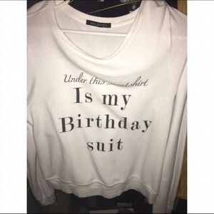 Wildfox Birthday Suit Crew