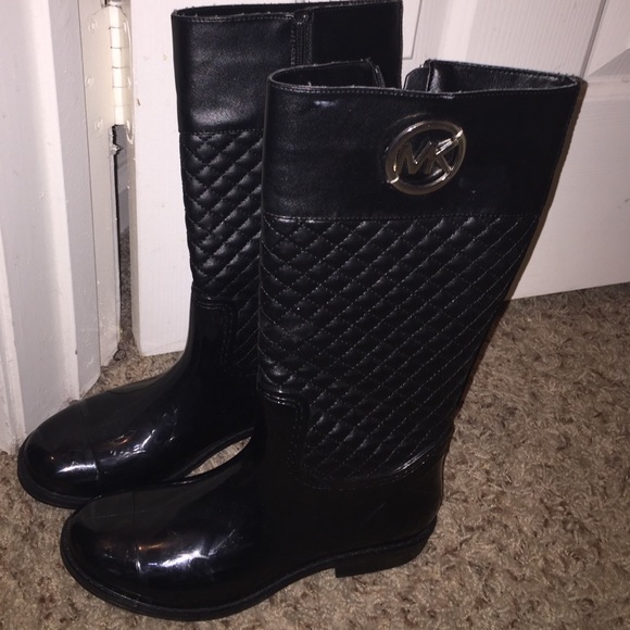 MK rain boots