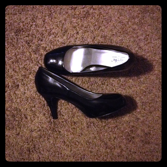 Black Patent Leather Pumps