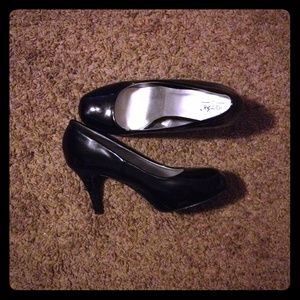 Black Patent Leather Pumps