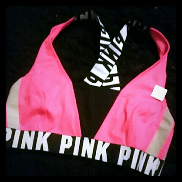 VS PINK Ultimate Crossback Bra - Watermelon