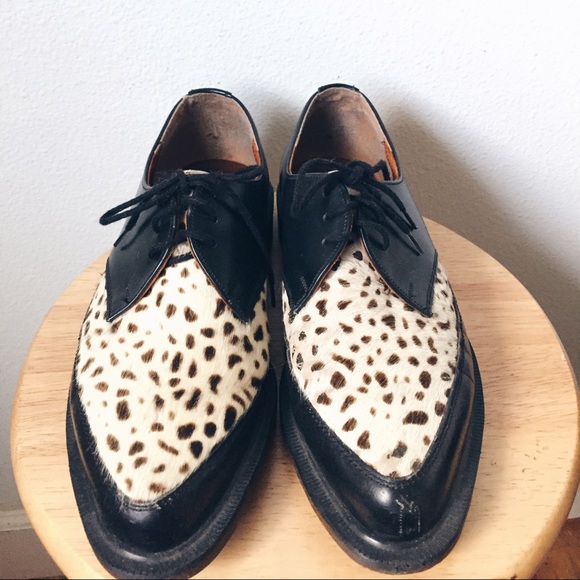 Pony hair Dr Martens / Creepers / Monk oxfords