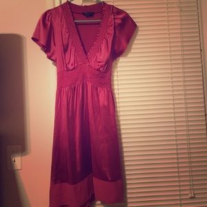 BCBG Silk Wrap Dress