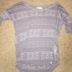 Hollister Aztec shirt