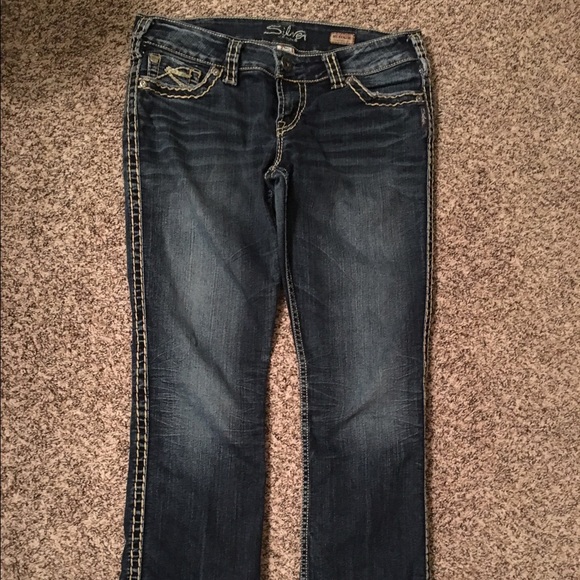 Silver jeans
